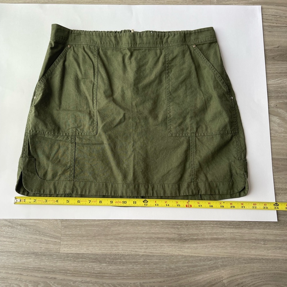 WHBM Olive Green Women's Skirt
